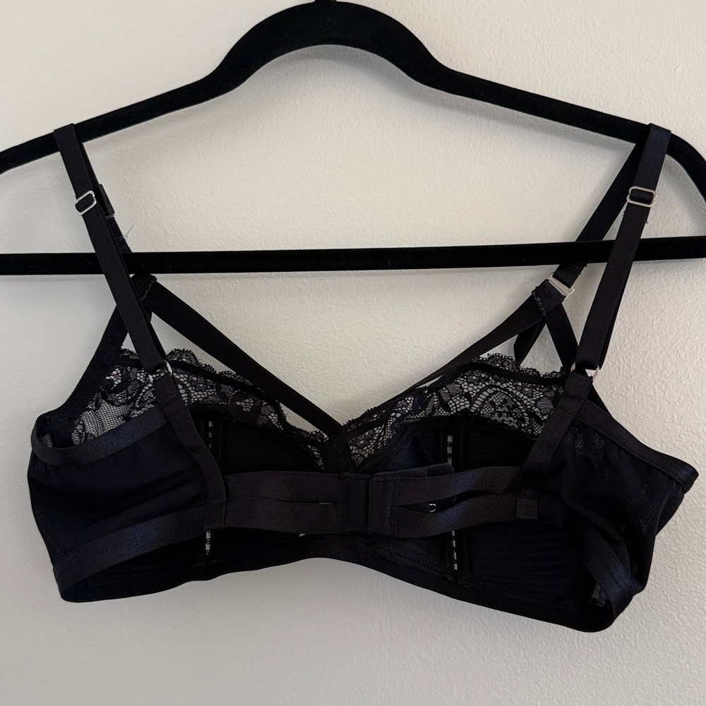 Dita Von Teese Retro Satin and Lace Bra, NWT, 34C - Picture 4 of 6